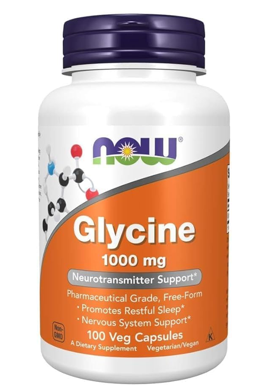 Glycine 1000 mg Free Form 100 Veg Capsules